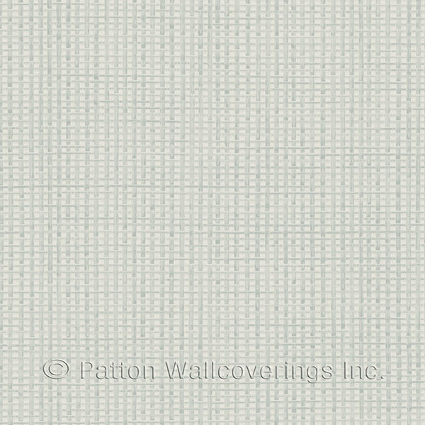 Patton Wallcoverings LL36235 Weave Wallpaper in Green