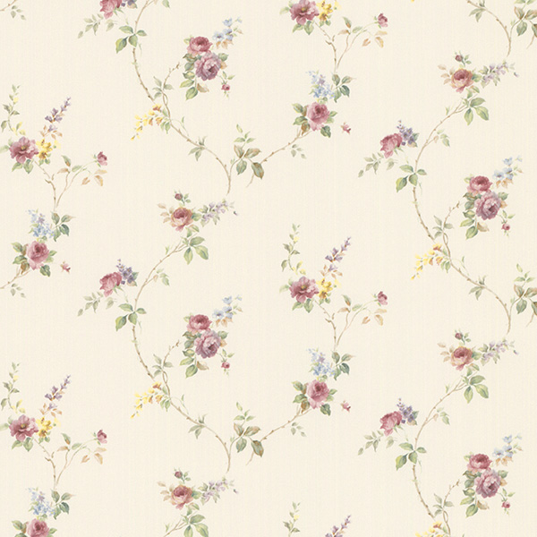 Norwall PR33809 Floral Prints 2 Wallpaper