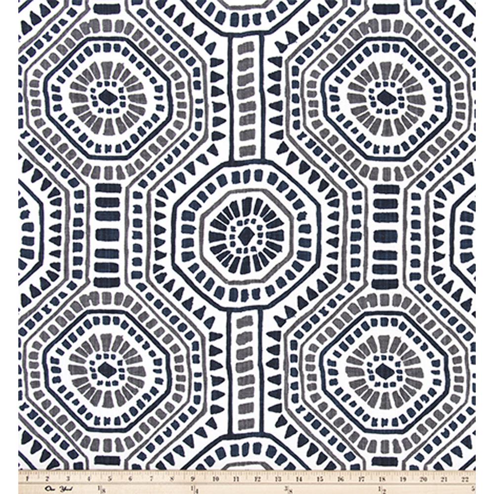 Premier Prints BRICKITD Bricktown Italian Denim/White Fabric