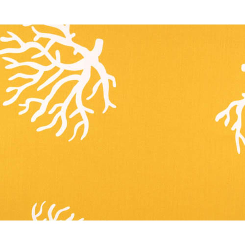 Premier Prints OCORAYW ODT Coral Yellow Fabric