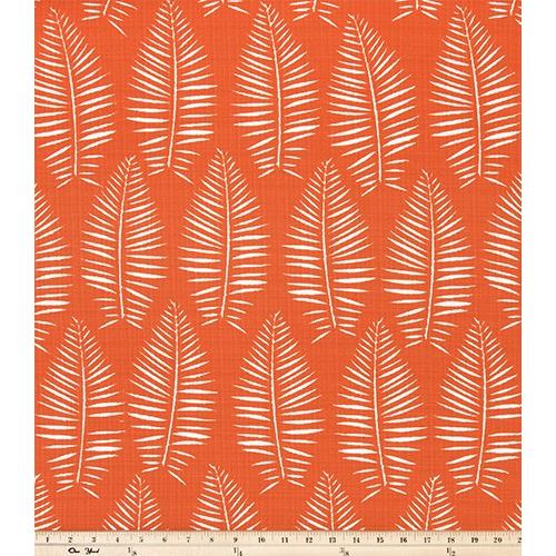 Premier Prints OBREEZEMARLP Outdoor Breeze Luxe Polyester Fabric in Marmalade
