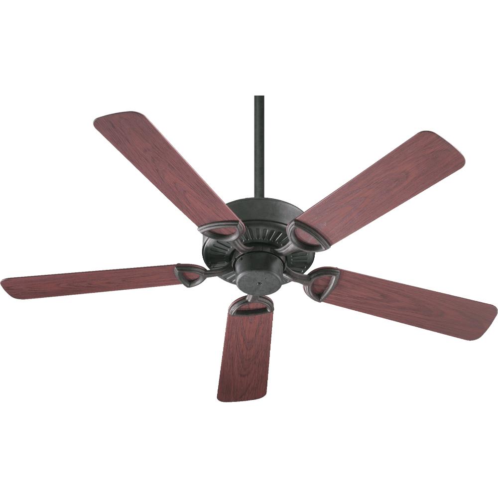 Quorum International 143525-44 Estate Patio Traditional Patio Fan in Toasted Sienna