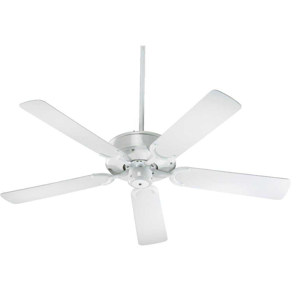 Quorum International 146525-6 All-weather Allure Transitional Patio Fan in White