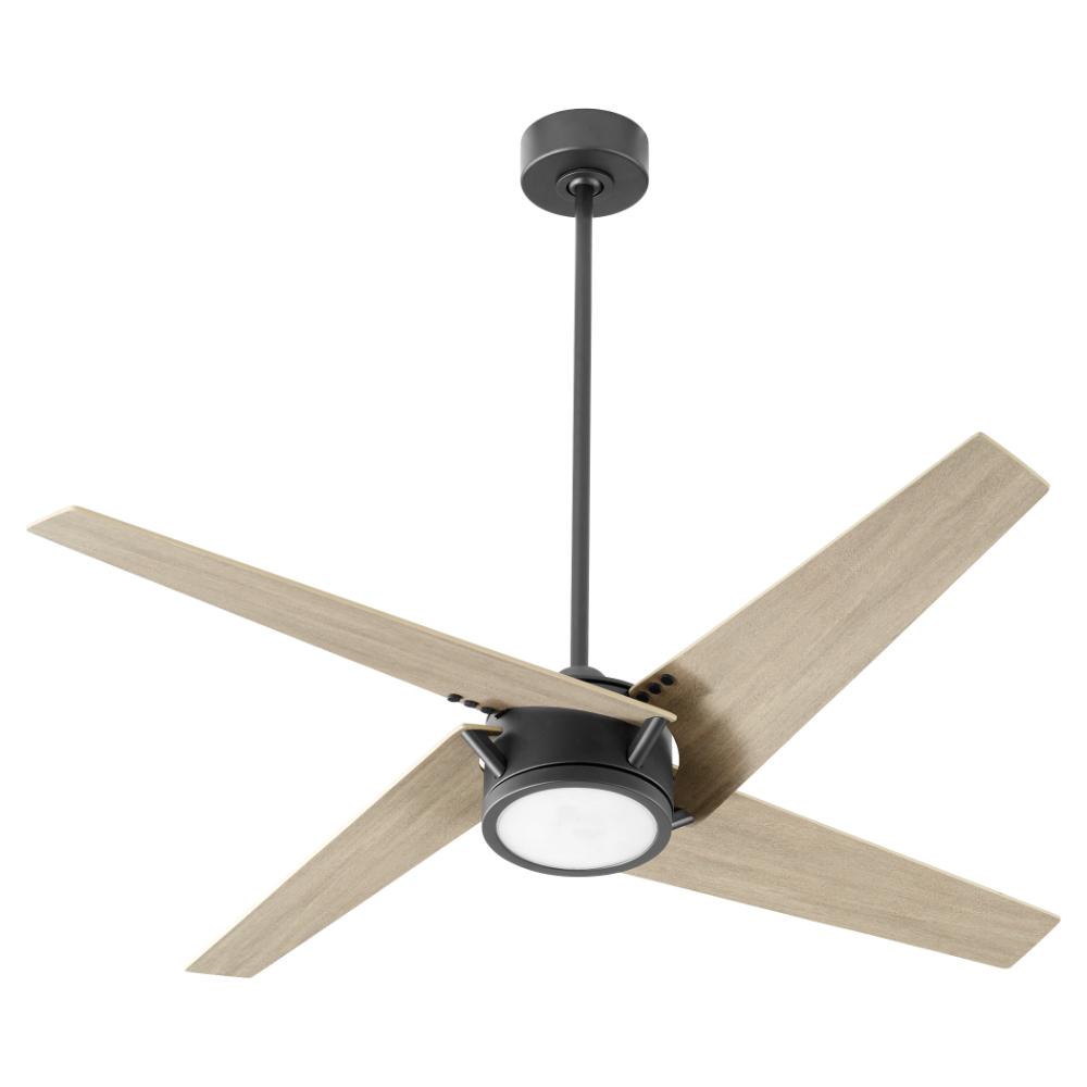 Quorum International 26544-69 Axis Soft Contemporary Ceiling Fan in Textured Black