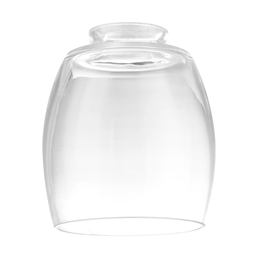 Quorum International 2743 2.25" Clear Barrell Glass in Clear