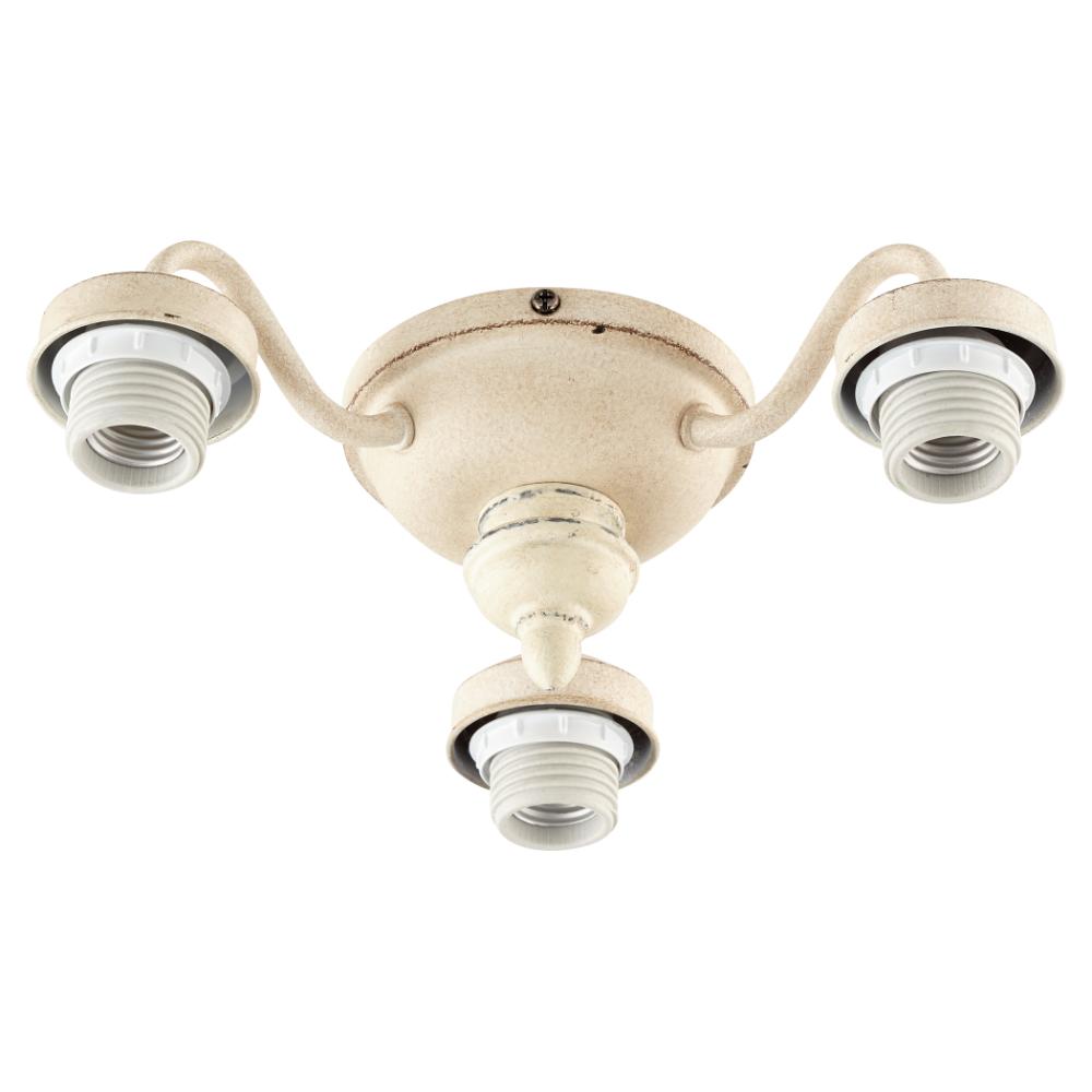 Quorum International 27603-70 Brewster Traditional Ceiling Fan in Persian White