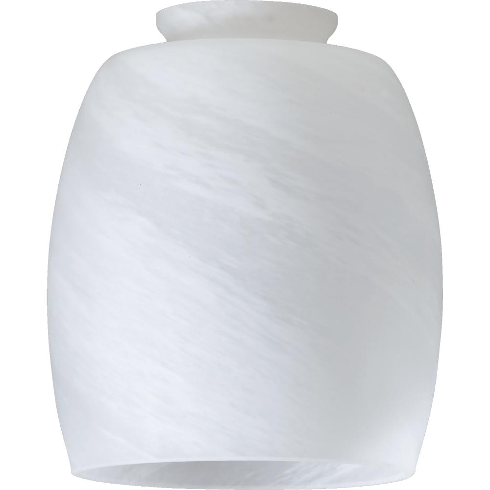 Quorum International 2943 Fan Light Kit Glassware in Faux Alabaster