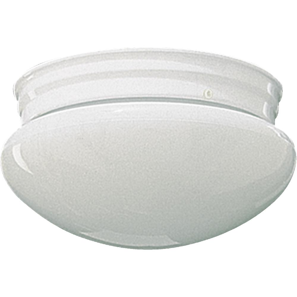 Quorum International 3015-6-6 Traditional / Classic Single Light Flushmount Ceiling Fixture in White