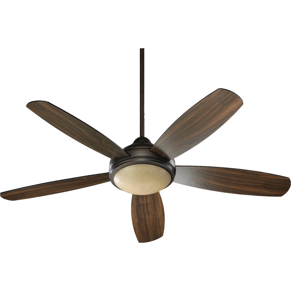 Quorum International 36525-986 Colton Transitional Ceiling Fan in Oiled Bronze