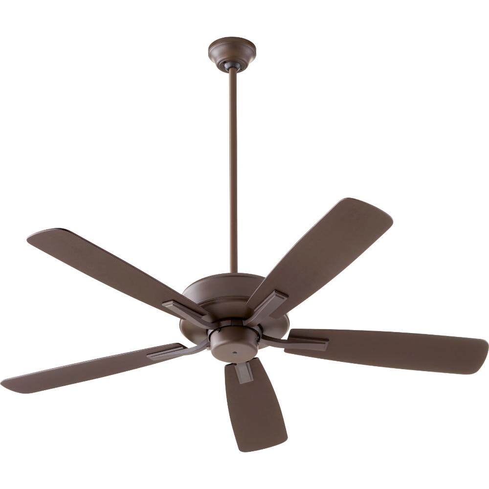 Quorum International 4525-86 Ovation Transitional Ceiling Fan in Oiled Bronze