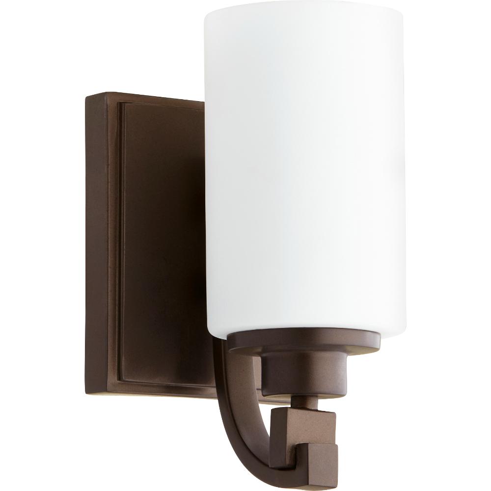 Quorum International 5407-1-86 Lancaster Transitional Wall Mount in Oiled Bronze