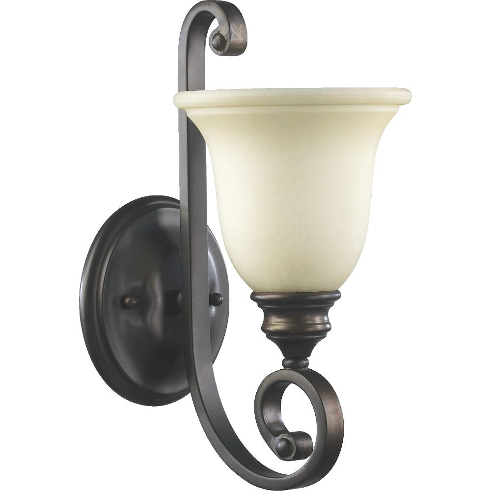 Quorum International 5454-1-86 Bryant Traditional Wall Mount in Oiled Bronze