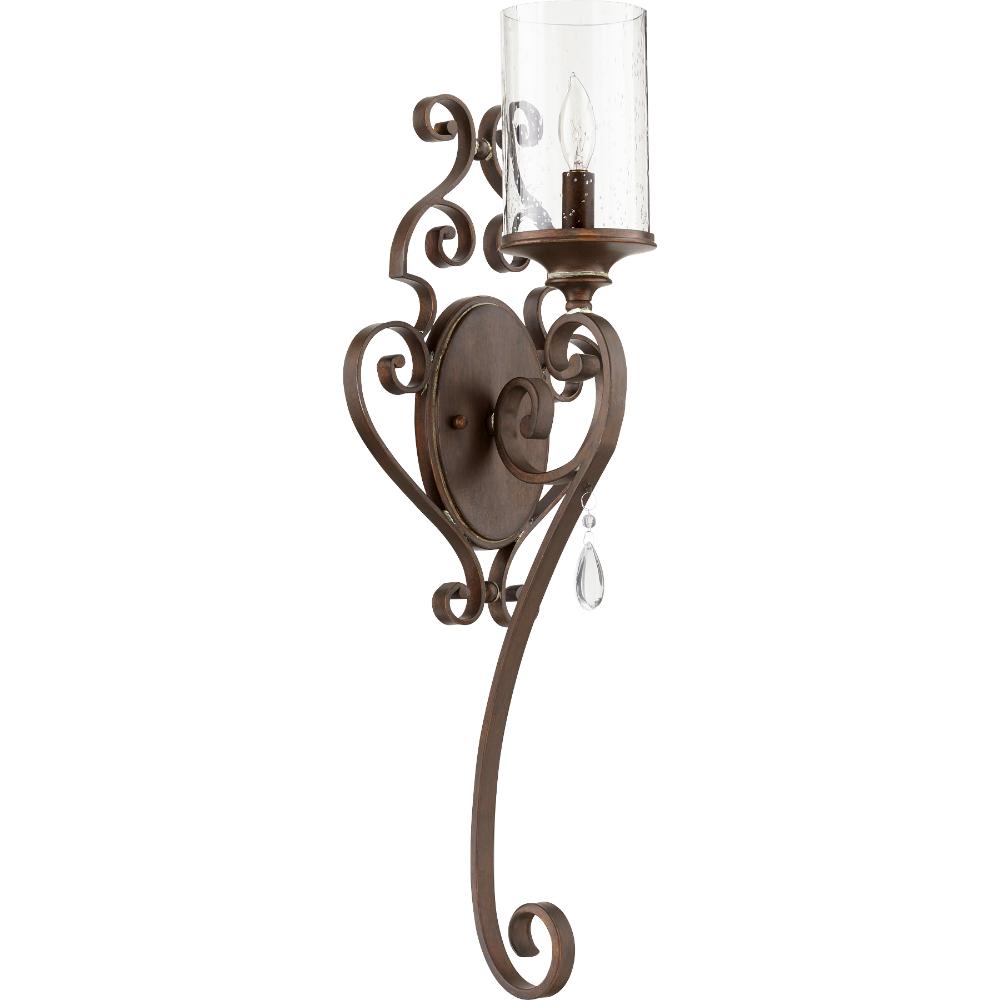 Quorum International 5473-1-39 San Miguel Traditional Wall Mount in Vintage Copper