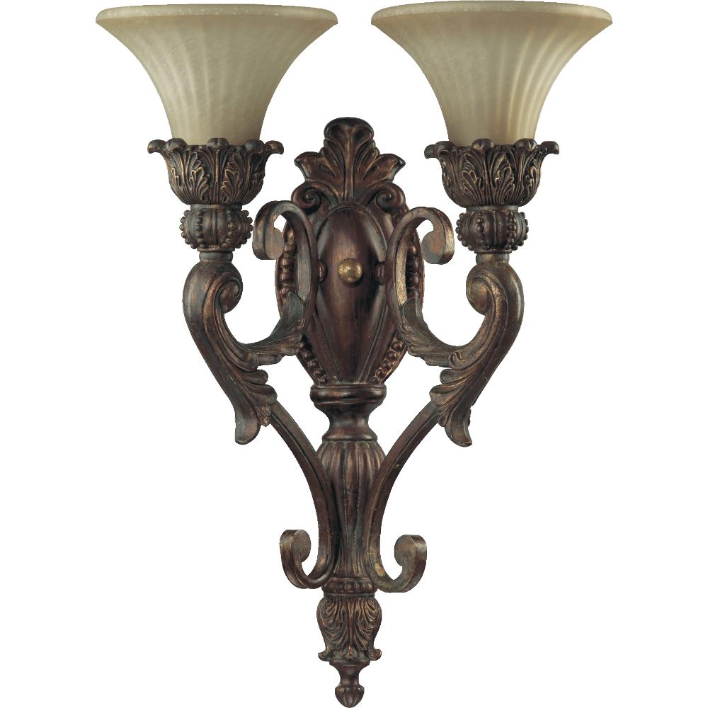 Quorum International 5530-2-88 Madeleine Traditional Wall Mount in Corsican Gold