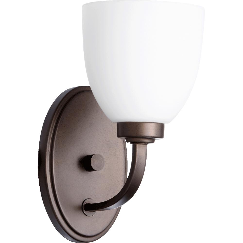 Quorum International 5560-1-86 Reyes Transitional Wall Mount in Oiled Bronze