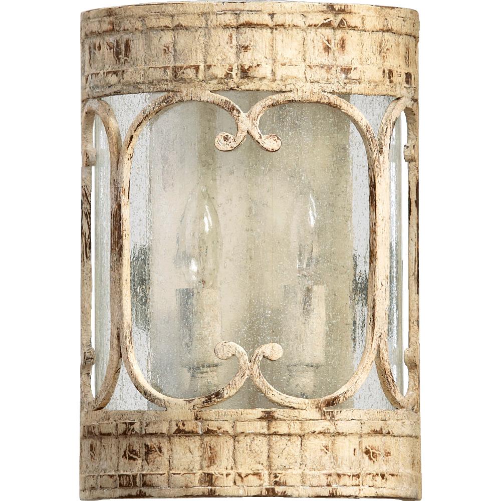Quorum International 5637-2-70 Florence Traditional Wall Sconce in Persian White