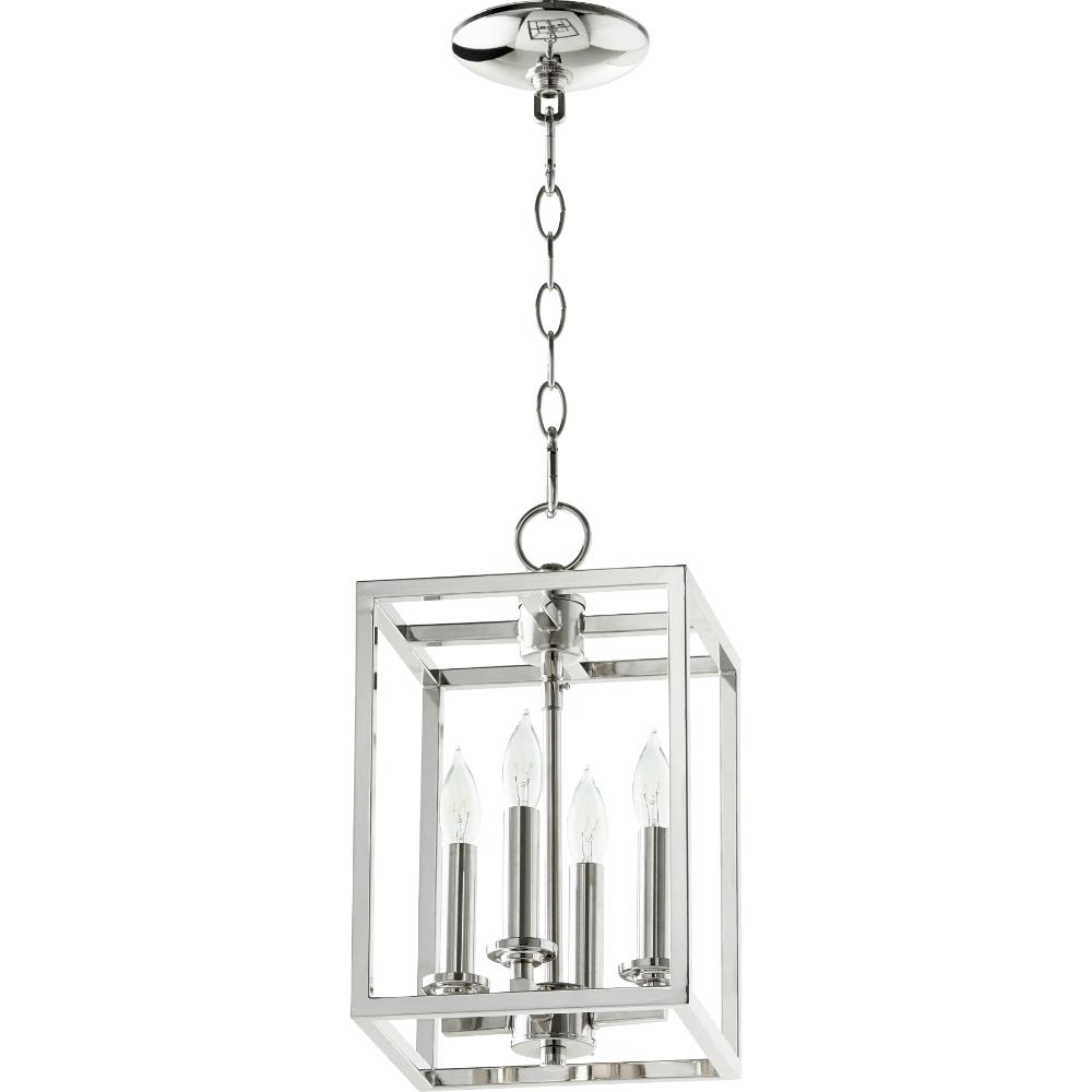 Quorum International 6731-4-162 Transitional Entry in Polished Nickel
