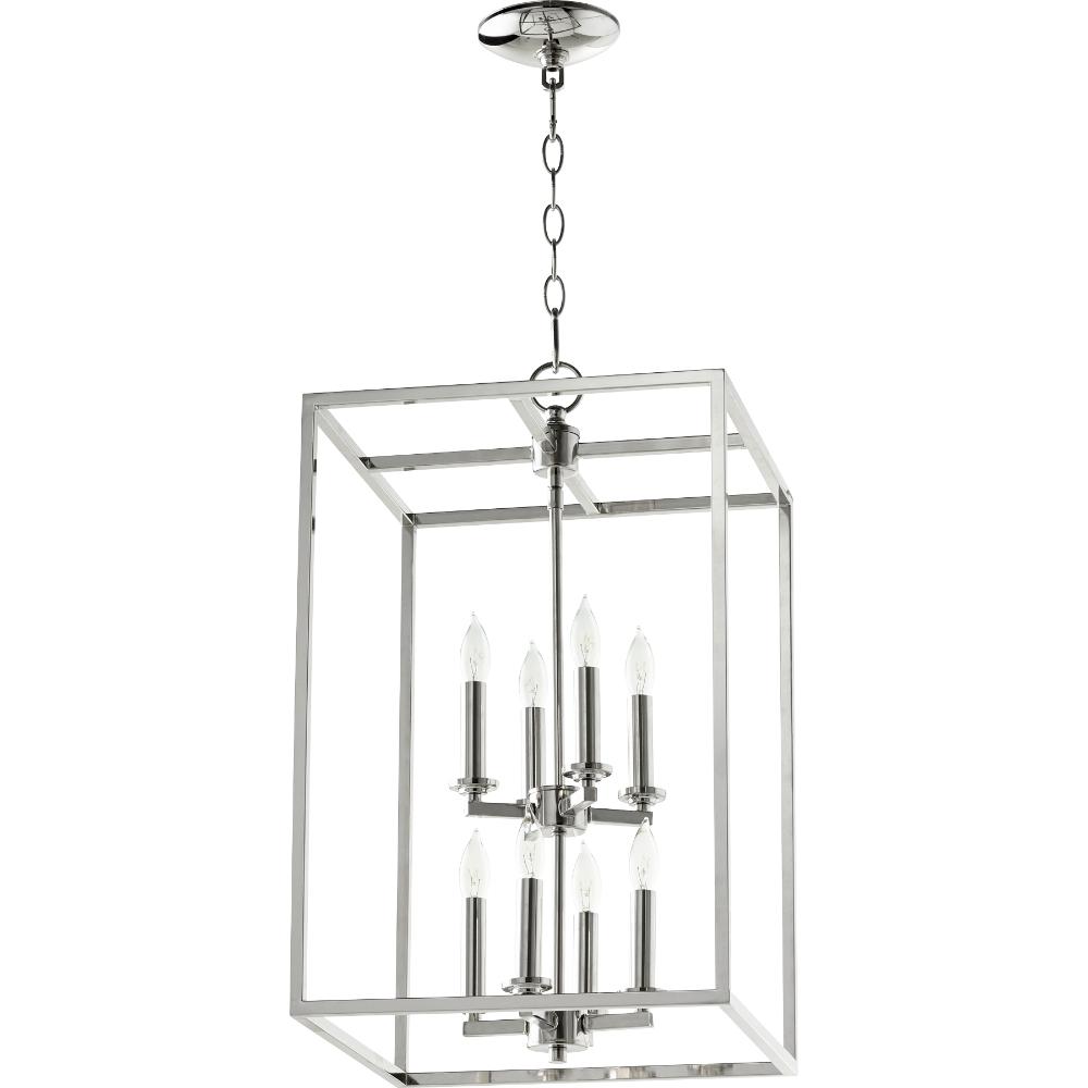 Quorum International 6731-8-62 Transitional Entry in Polished Nickel