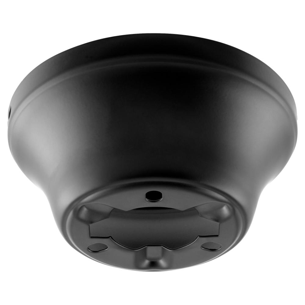 Quorum International 7-1600-59 Hugger Traditional Fan Ceiling Adapter in Matte Black