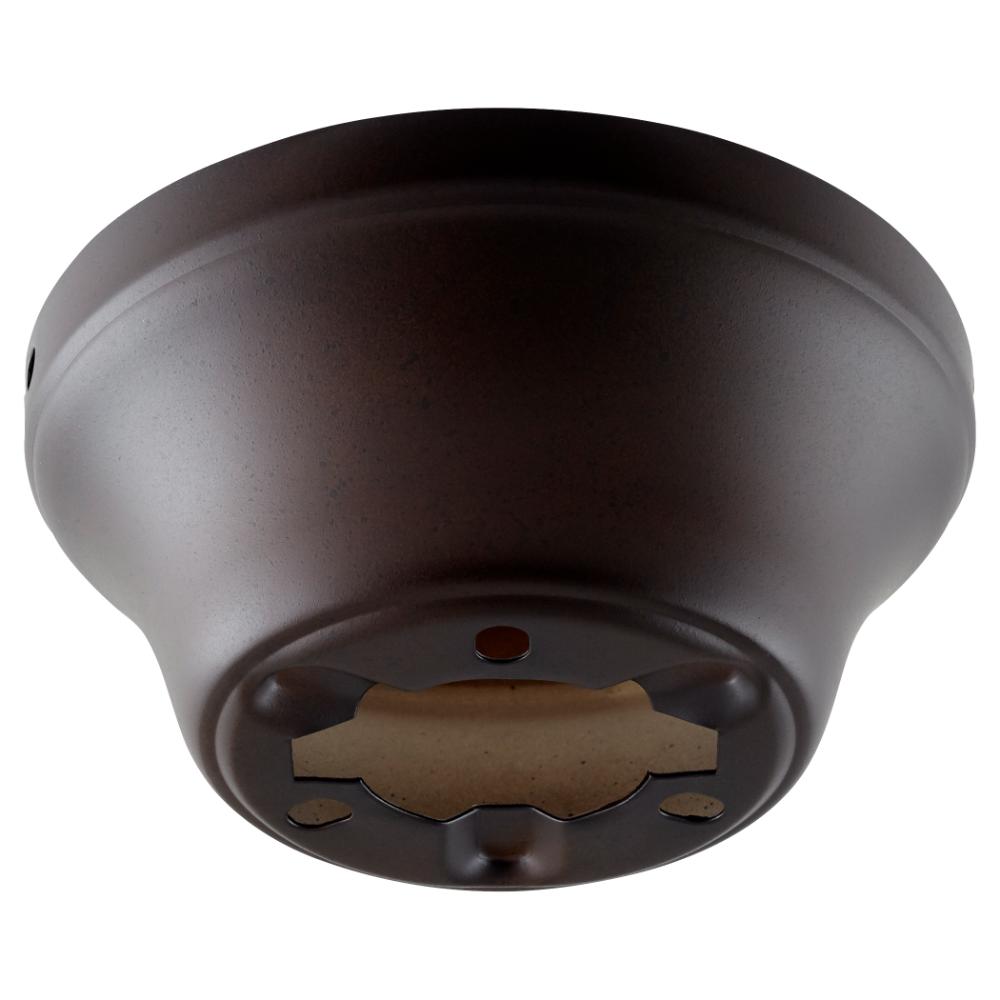 Quorum International 7-1600-86 Hugger Traditional Fan Ceiling Adapter in Oiled Bronze
