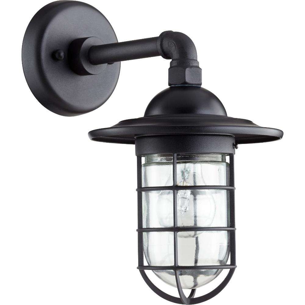 Quorum International 7082-69 Bowery Industrial Wall Mount in Textured Black