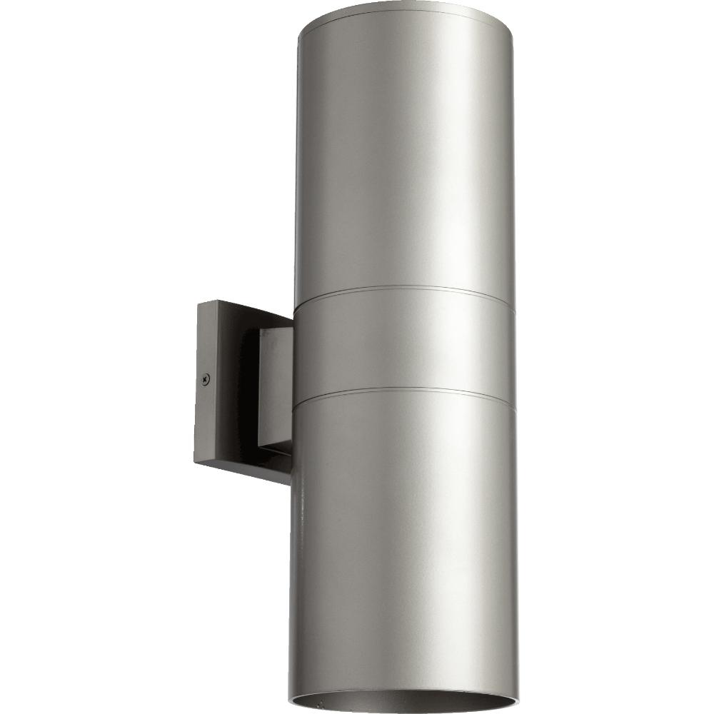 Quorum International 721-2-3 Cylinder Modern and Contemporary Wall Mount in Graphite