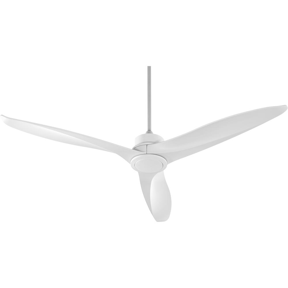 Quorum International 74603-8 Kress Modern and Contemporary Ceiling Fan in Studio White