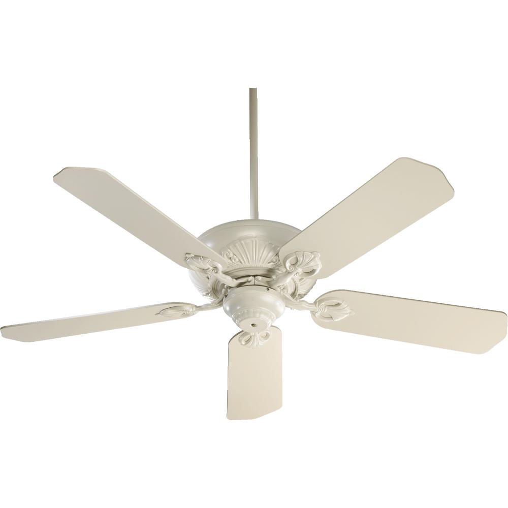 Quorum International 78525-67 Chateaux Transitional Ceiling Fan in Antique White