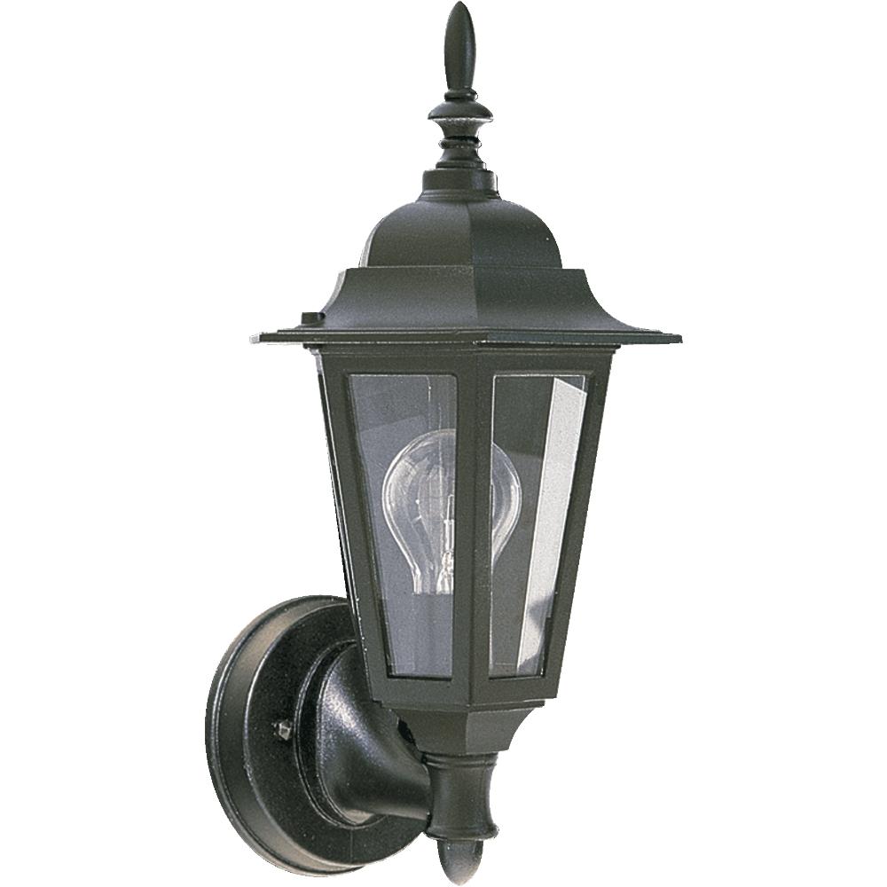 Quorum International 790-15 Cast Outdoor Traditional / Classic 1 Light Outdoor Wall Sconce in Black