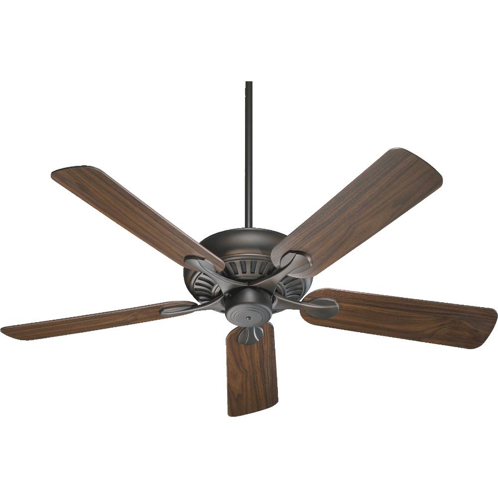Quorum International 91525-86 Pinnacle 5 Blade 52" 3 Speed Ceiling Fan – Blades Included in Oiled Bronze