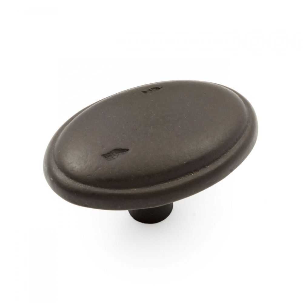 RK International CK 712 RB Florian Distressed Rustic Cabinet Knob in Oil Rubbed Bronze