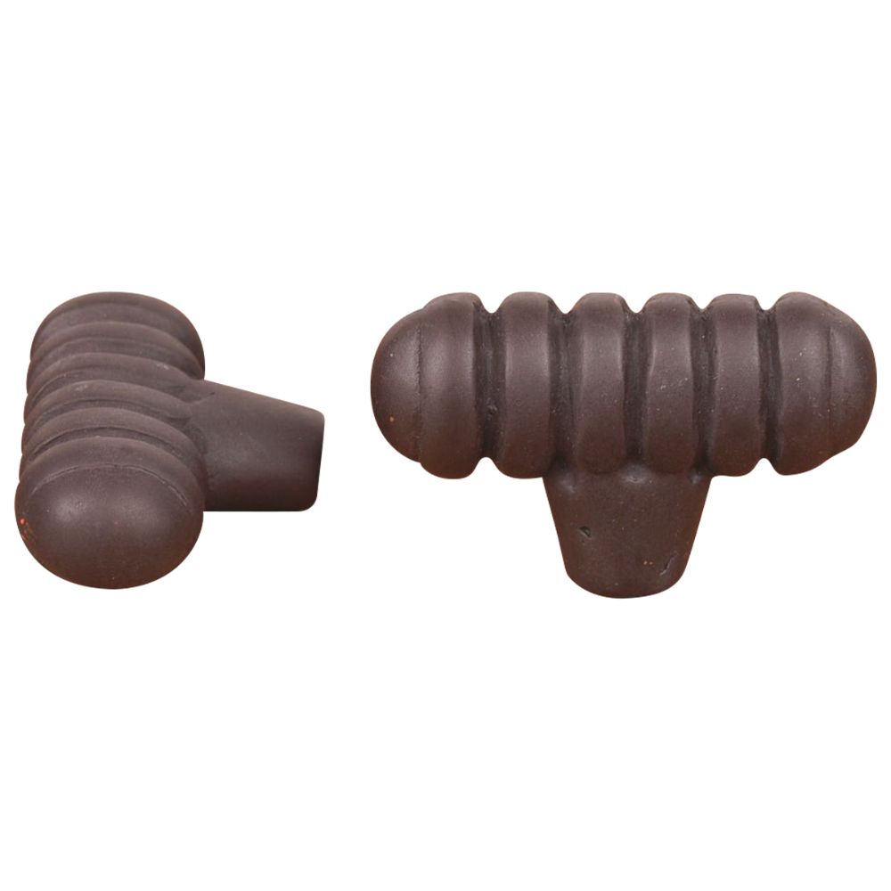 RK International CK 713 RB Lined with Petals Distressed Cabinet Knob in Oil Rubbed Bronze