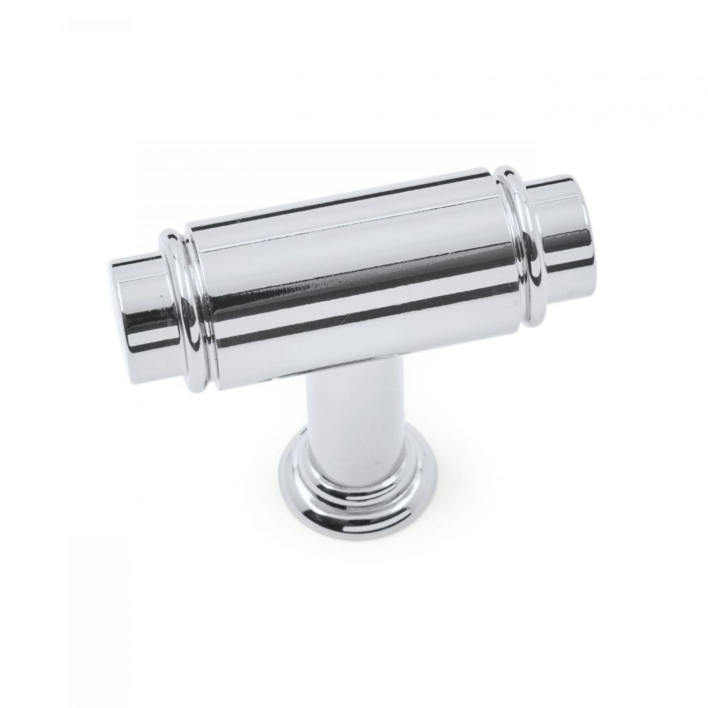 RK International CK 781 PC Contemporary Cylinder Cabinet Knob in Polished Chrome