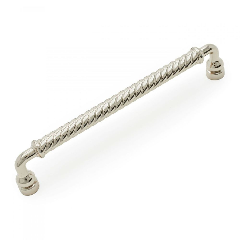 RK International CP 802 PN Decorative Ends Twist Cabinet Pull in Polished Nickel