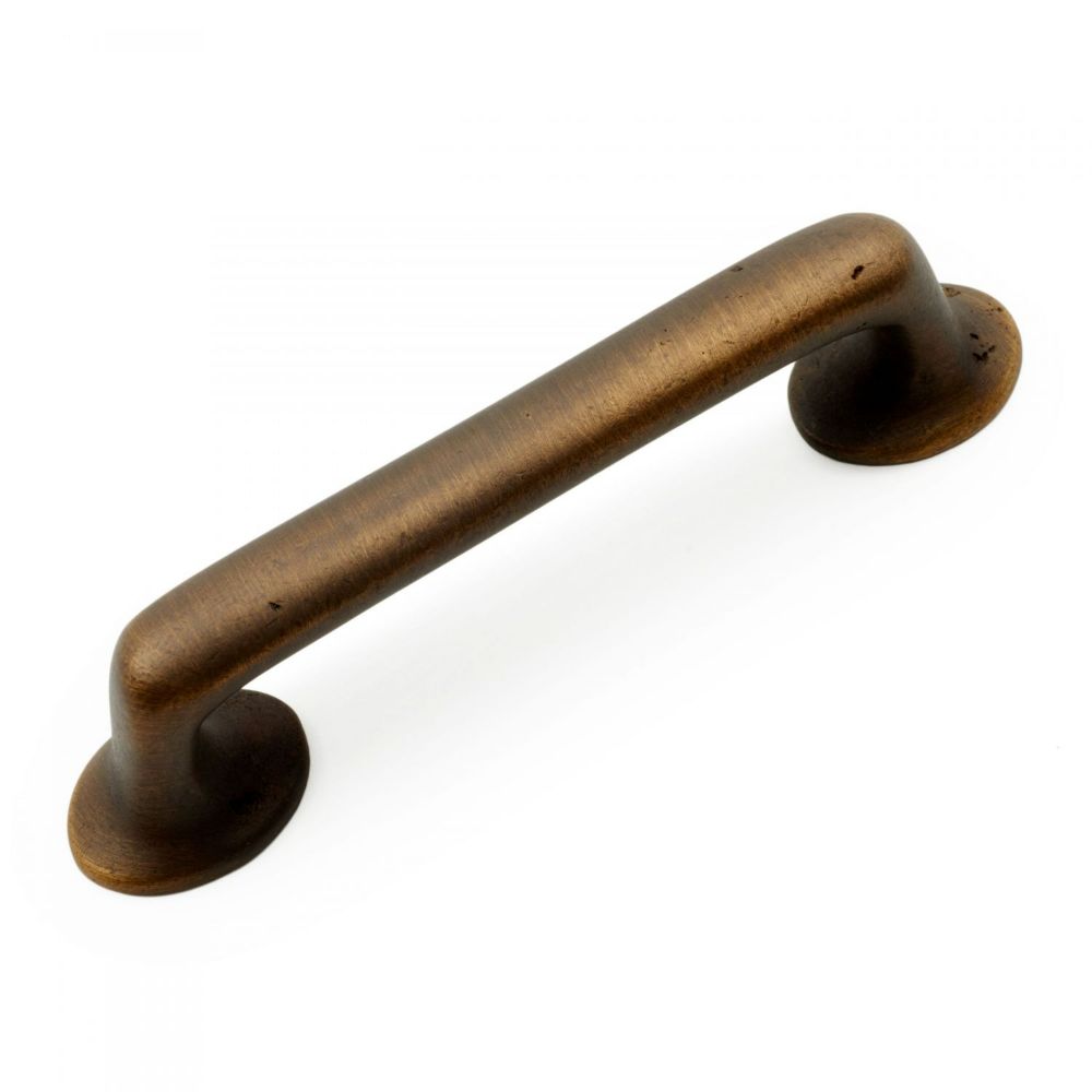 RK International CP 809 AE Decorative Ends Distressed Rustic Cabinet Pull in Antique English