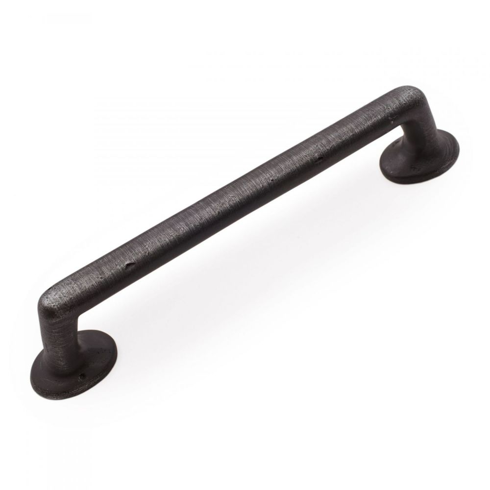 RK International CP 810 DN Decorative Ends Distressed Rustic Cabinet Pull in Distressed Nickel