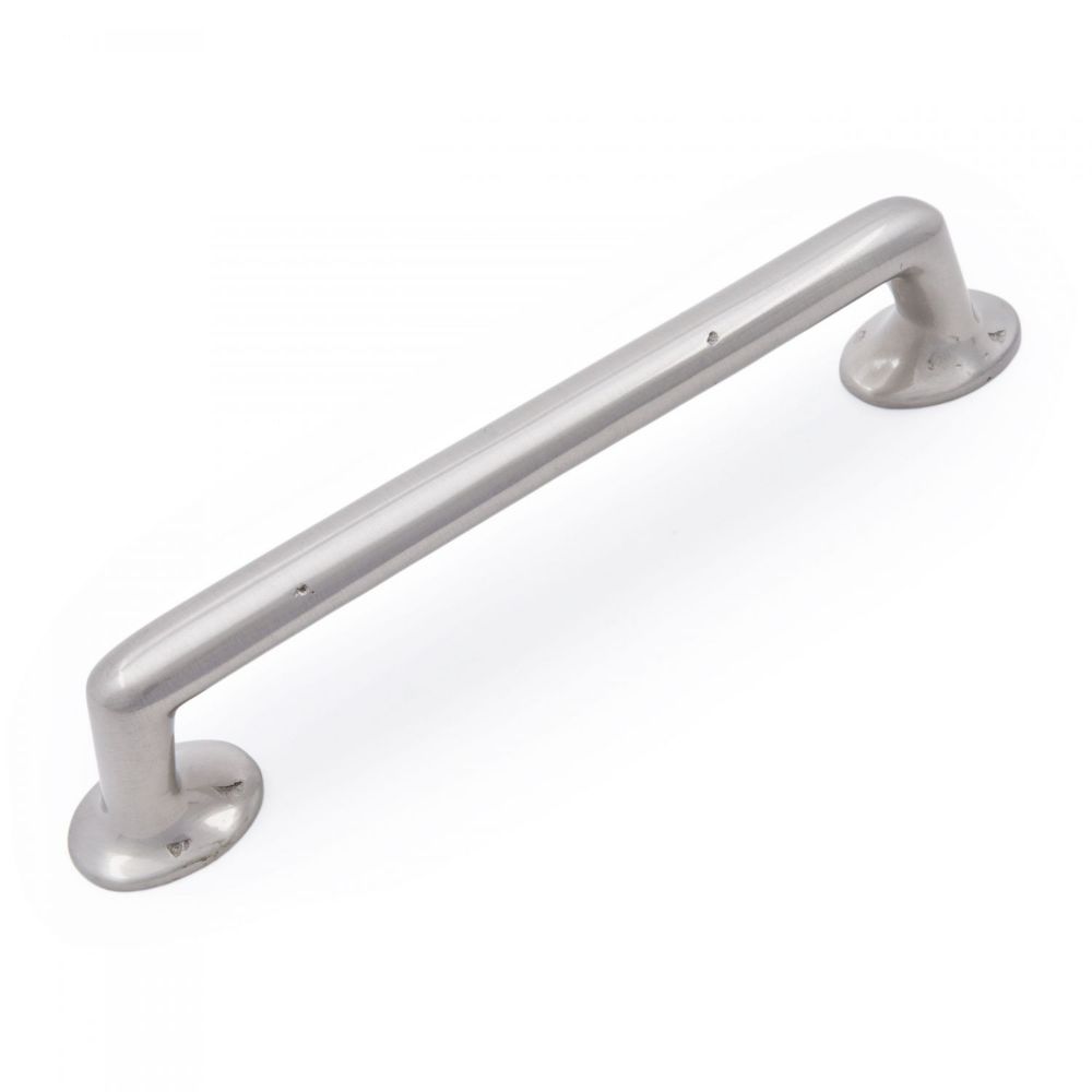 RK International CP 810 P Decorative Ends Distressed Rustic Cabinet Pull in Satin Nickel