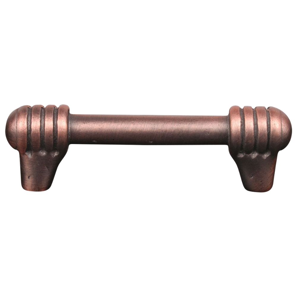 RK International CP 813 DC Gibraltar Distressed Cabinet Pull in Distressed Copper