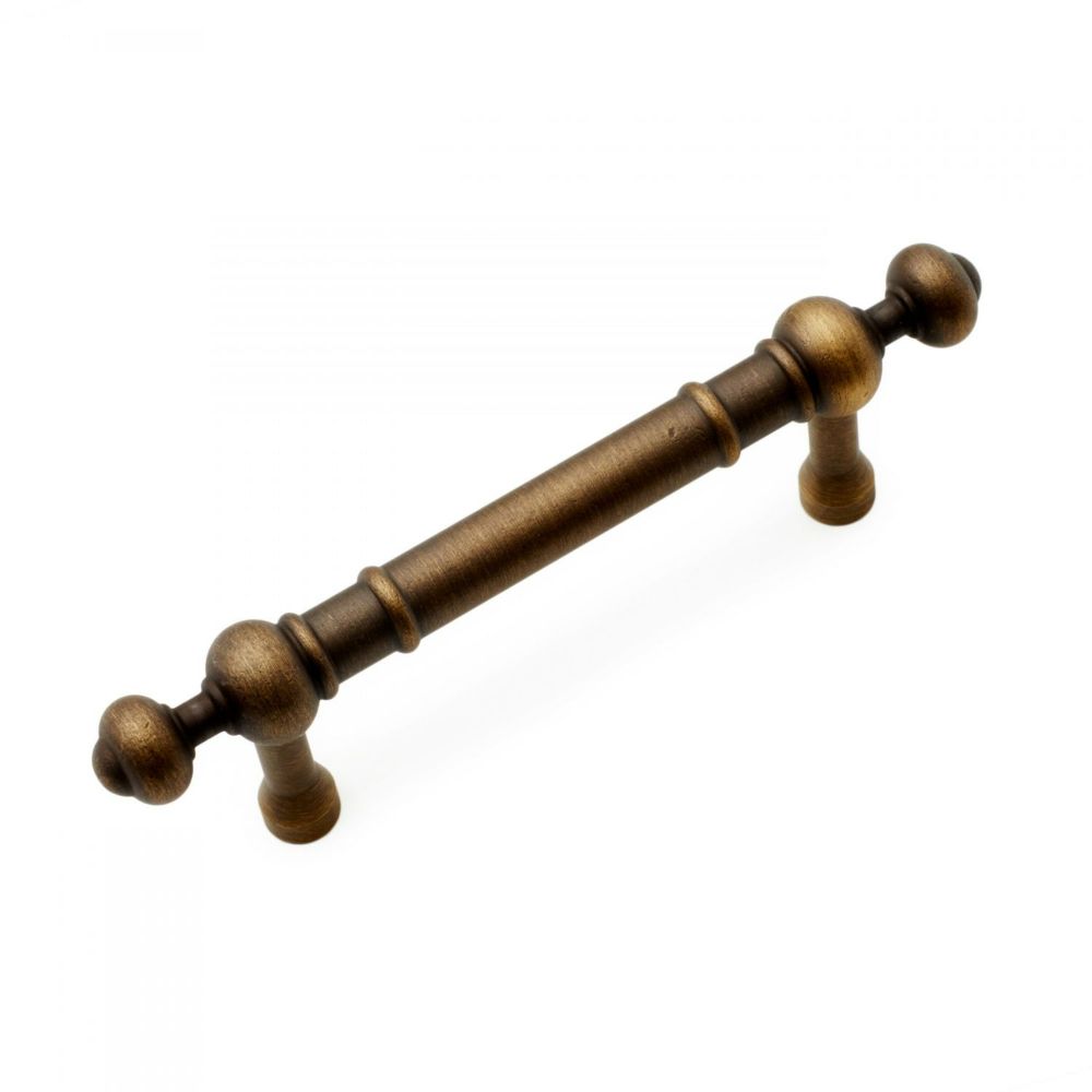 RK International CP 815 AE Gibraltar Decorative Ends Cabinet Pull in Antique English