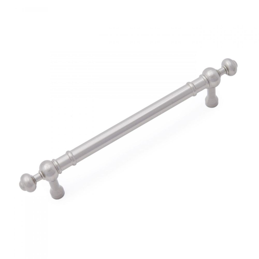 RK International CP 816 P Florian Decorative Ends Cabinet Pull in Satin Nickel