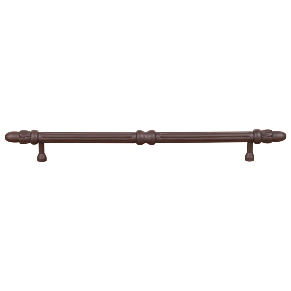 RK International CP 861 RB Decorative Ends Lined with Petals Cabinet Pull in Oil Rubbed Bronze