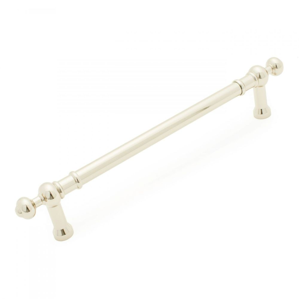 RK International PH 4622 PN Cylinder Decorative Ends Appliance Pull in Polished Nickel