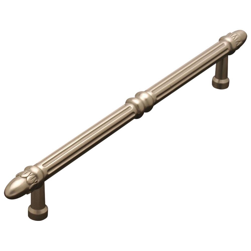 RK International PH 4861 P Newbury Lined with Petals Appliance Pull in Satin Nickel