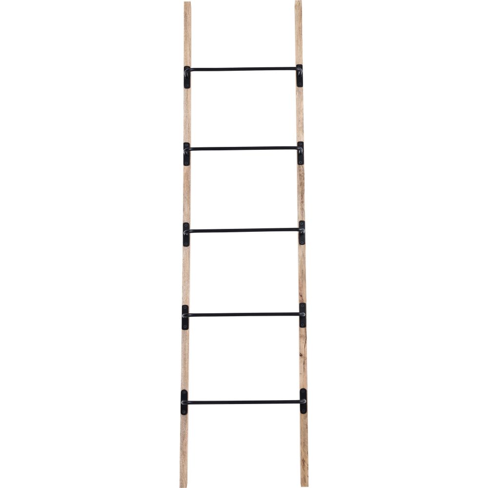 Notre Dame NDD22F028 Aleen Decorative Ladder For Throws in Natural