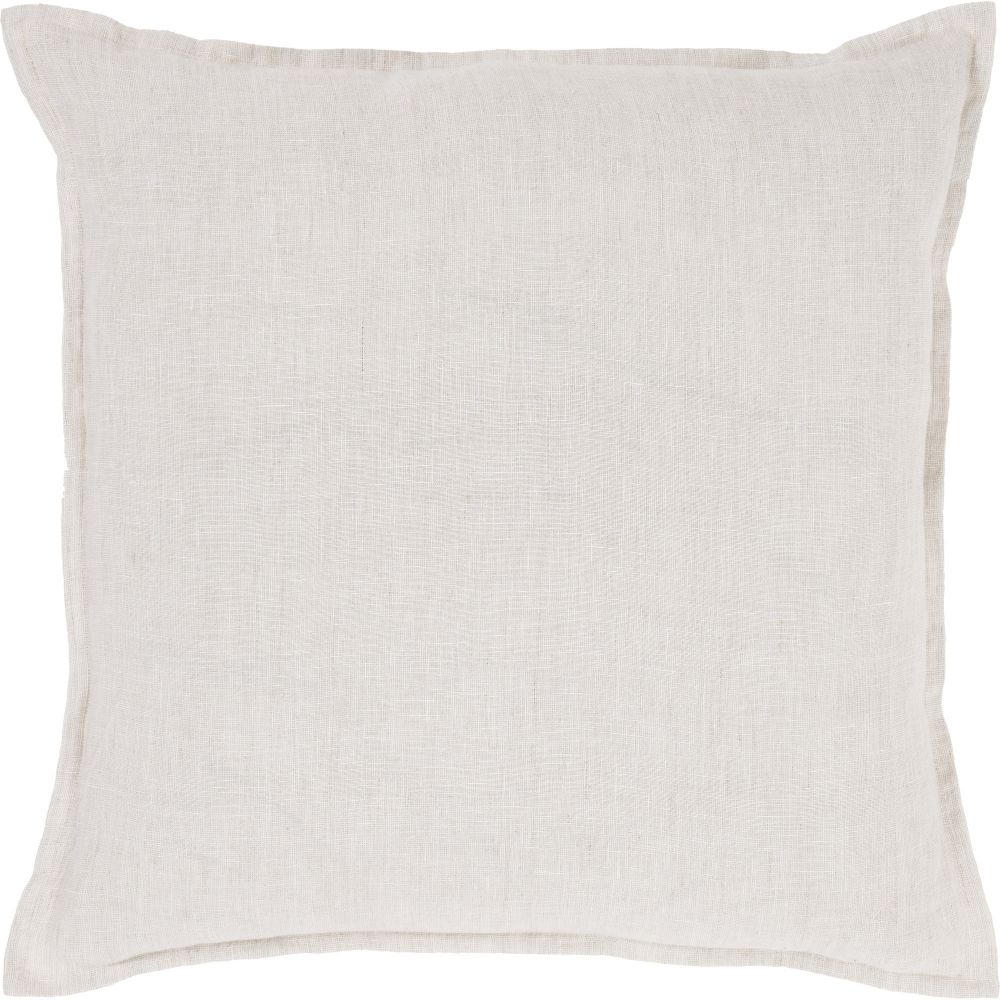 Notre Dame NDD22P15 Perry Pillow in White/ Natural