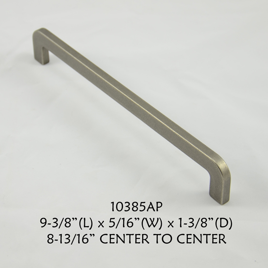 Residential Essentials 10385AP Aged Pewter THIN PULL