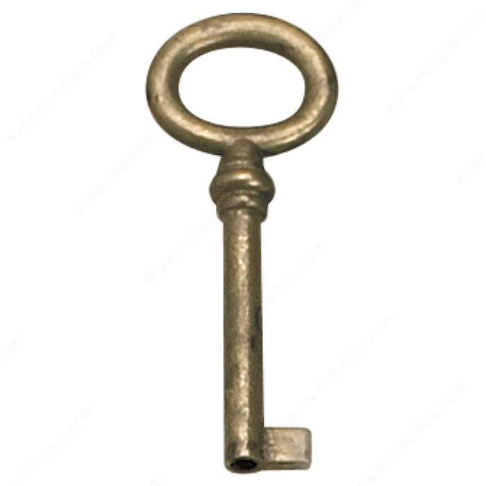 Richelieu Hardware 3372842163 Key (Universal) in Oxidized Brass