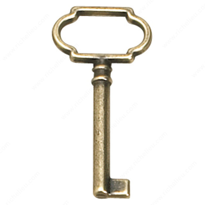 Richelieu 33104BB Brass Key - 33104
