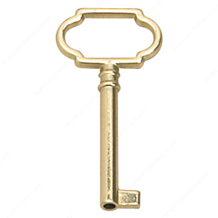 Richelieu Hardware 33104130 Key (Universal) in Brass