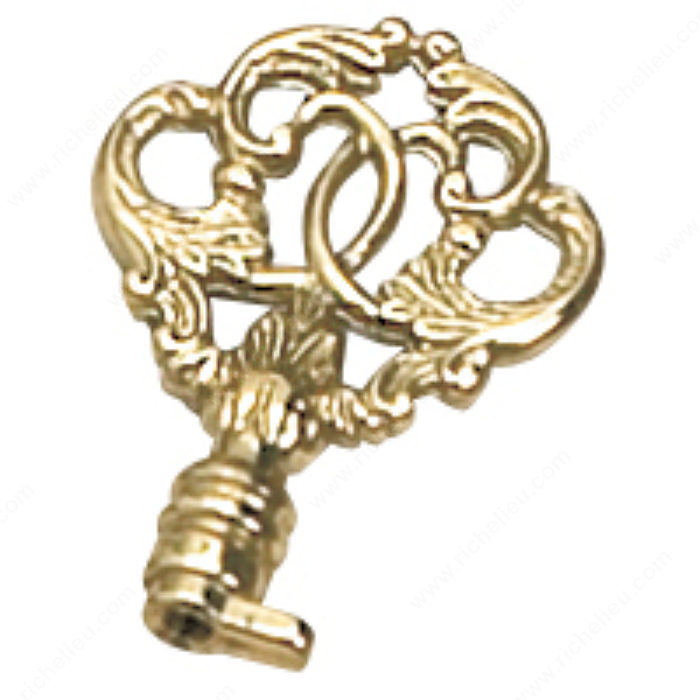 Richelieu Hardware 3572446130 Mock Key in Brass